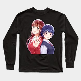 Girlfriend Happy Rui Hina Fanart! Long Sleeve T-Shirt